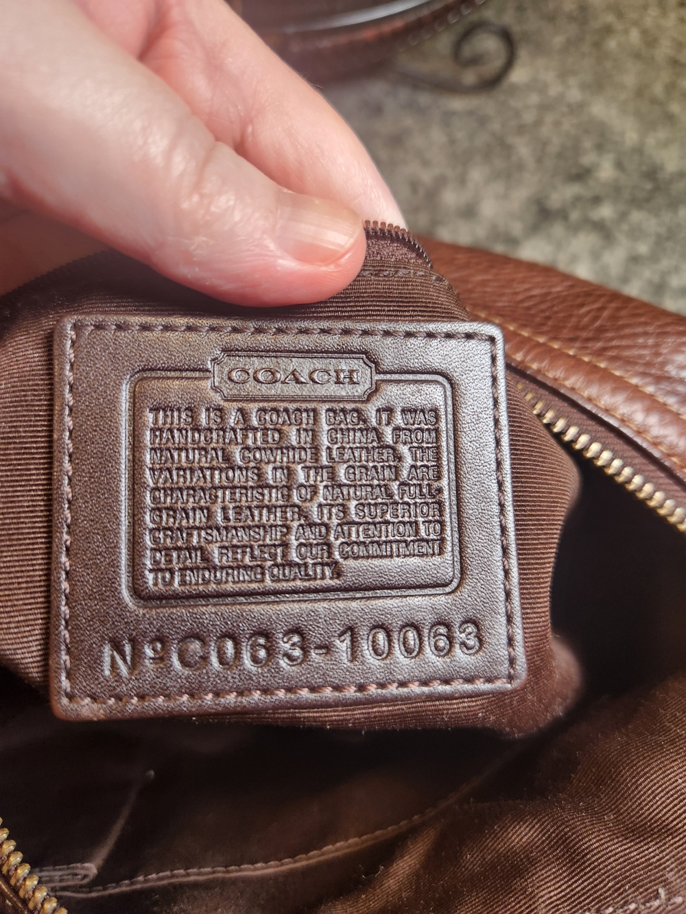 Coach Vintage Mia Studded Soho Leather Hobo Bag (Style Number 10063) - Picture 12 of 14